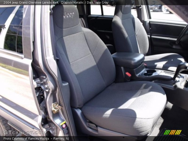 Graphite Metallic / Dark Slate Gray 2004 Jeep Grand Cherokee Laredo 4x4