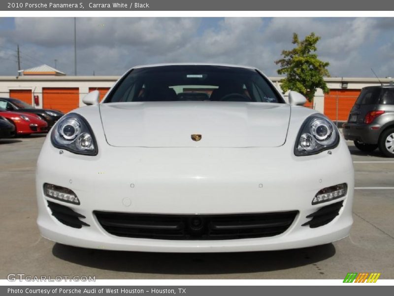 Carrara White / Black 2010 Porsche Panamera S