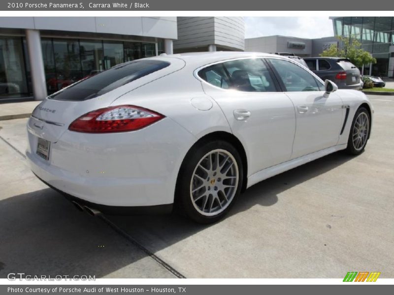 Carrara White / Black 2010 Porsche Panamera S