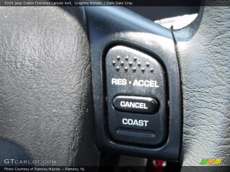 Graphite Metallic / Dark Slate Gray 2004 Jeep Grand Cherokee Laredo 4x4