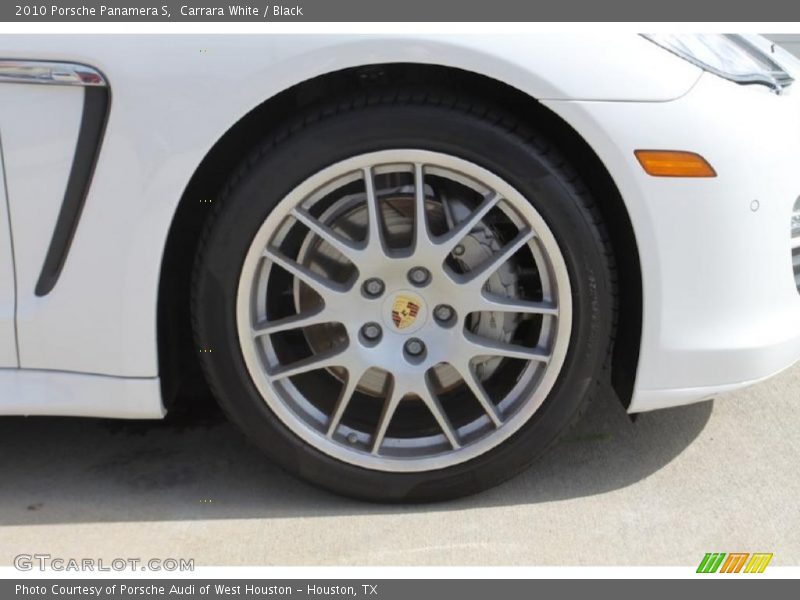 Carrara White / Black 2010 Porsche Panamera S