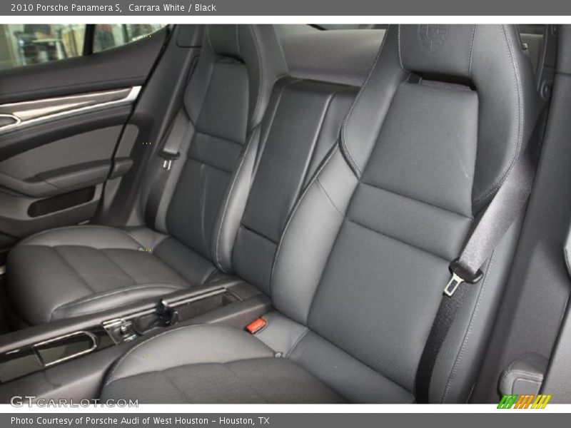 Carrara White / Black 2010 Porsche Panamera S