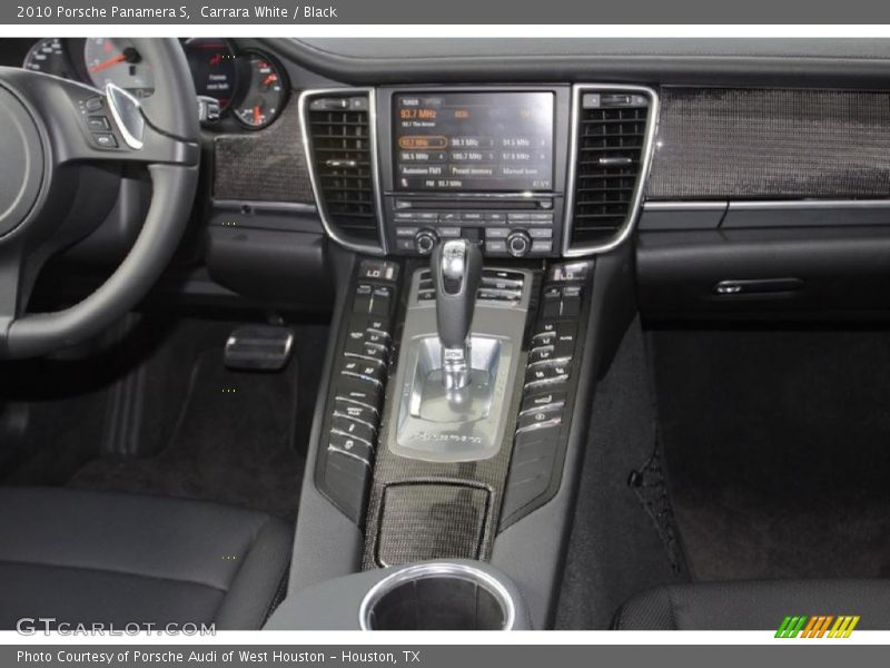Carrara White / Black 2010 Porsche Panamera S