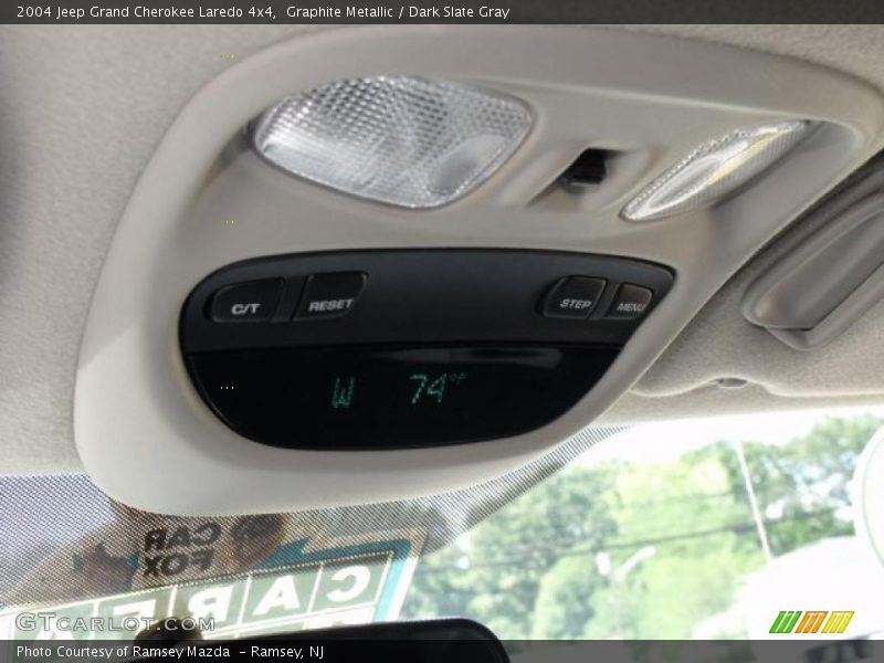 Graphite Metallic / Dark Slate Gray 2004 Jeep Grand Cherokee Laredo 4x4