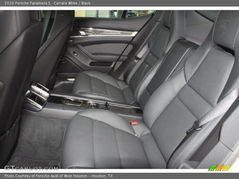 Carrara White / Black 2010 Porsche Panamera S