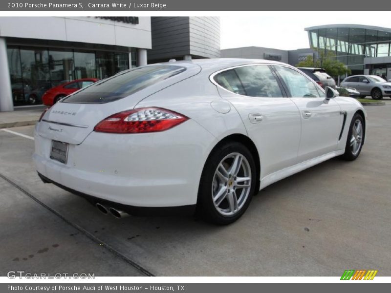 Carrara White / Luxor Beige 2010 Porsche Panamera S