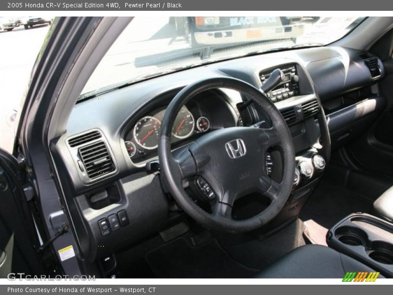 Pewter Pearl / Black 2005 Honda CR-V Special Edition 4WD