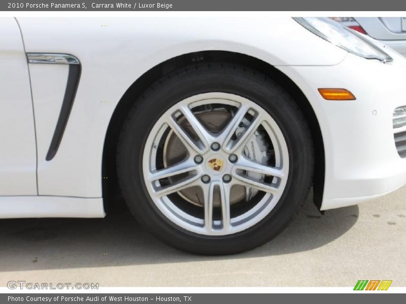 Carrara White / Luxor Beige 2010 Porsche Panamera S