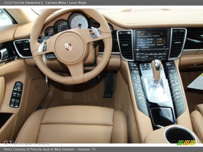 Carrara White / Luxor Beige 2010 Porsche Panamera S