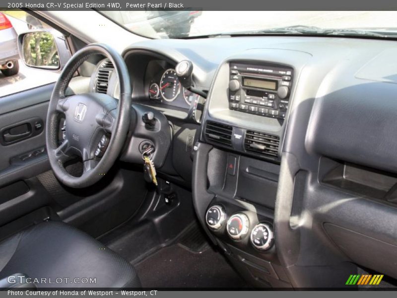 Pewter Pearl / Black 2005 Honda CR-V Special Edition 4WD