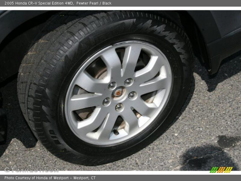 Pewter Pearl / Black 2005 Honda CR-V Special Edition 4WD