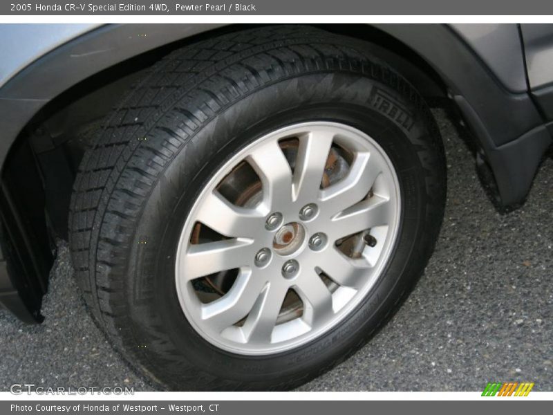Pewter Pearl / Black 2005 Honda CR-V Special Edition 4WD