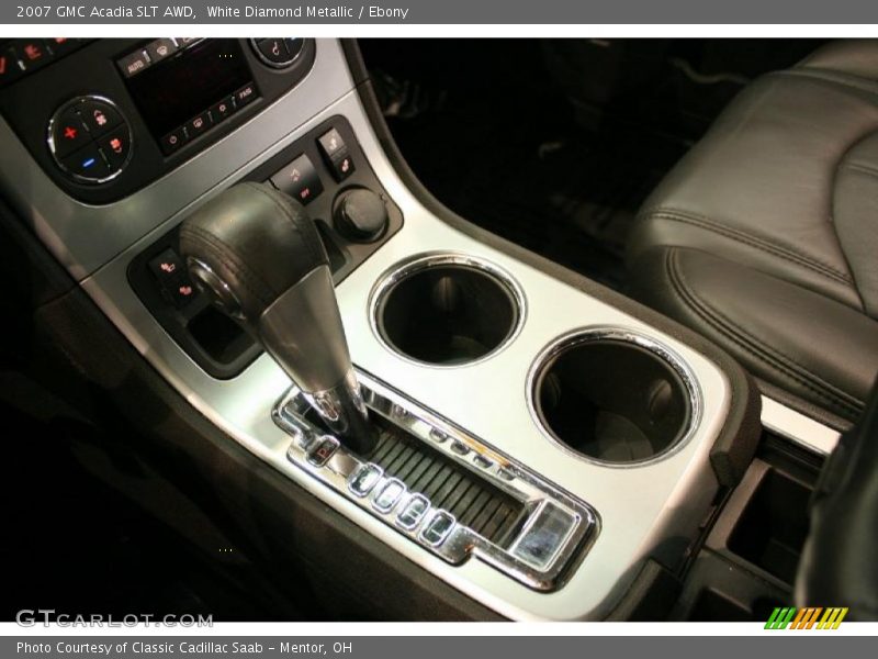 White Diamond Metallic / Ebony 2007 GMC Acadia SLT AWD