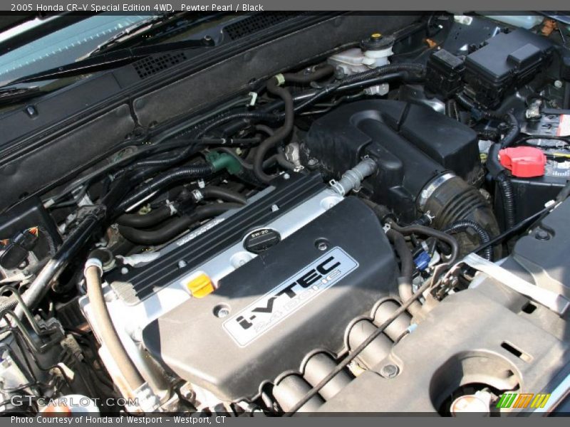 Pewter Pearl / Black 2005 Honda CR-V Special Edition 4WD