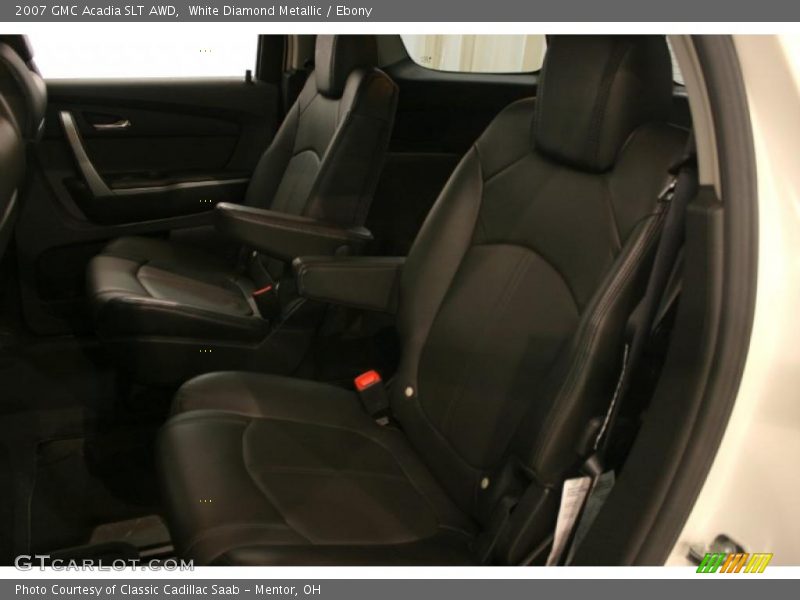 White Diamond Metallic / Ebony 2007 GMC Acadia SLT AWD