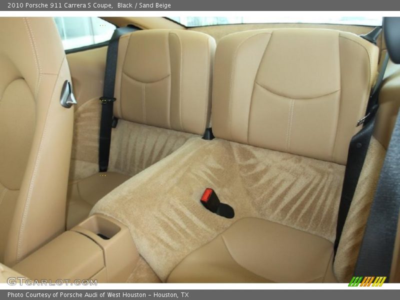 Black / Sand Beige 2010 Porsche 911 Carrera S Coupe