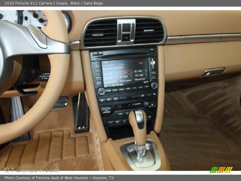 Black / Sand Beige 2010 Porsche 911 Carrera S Coupe