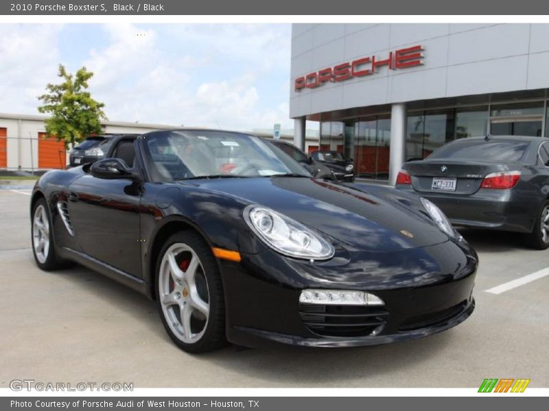 Black / Black 2010 Porsche Boxster S