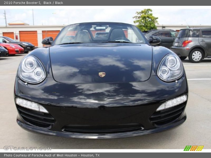Black / Black 2010 Porsche Boxster S