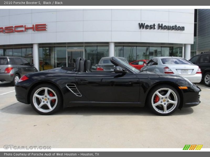 Black / Black 2010 Porsche Boxster S