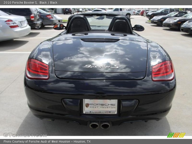 Black / Black 2010 Porsche Boxster S