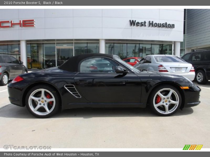 Black / Black 2010 Porsche Boxster S