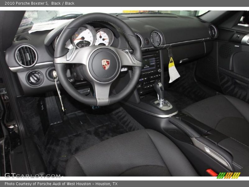 Black / Black 2010 Porsche Boxster S