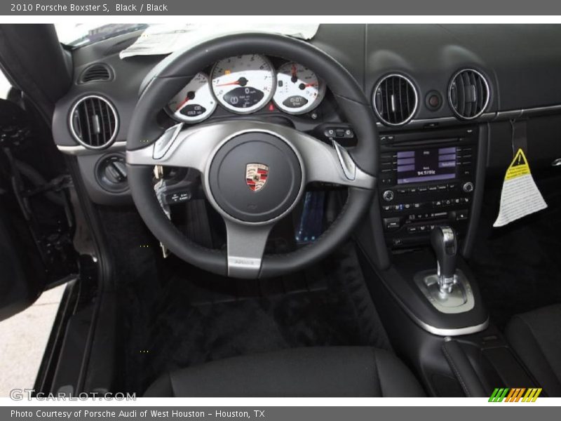 Black / Black 2010 Porsche Boxster S