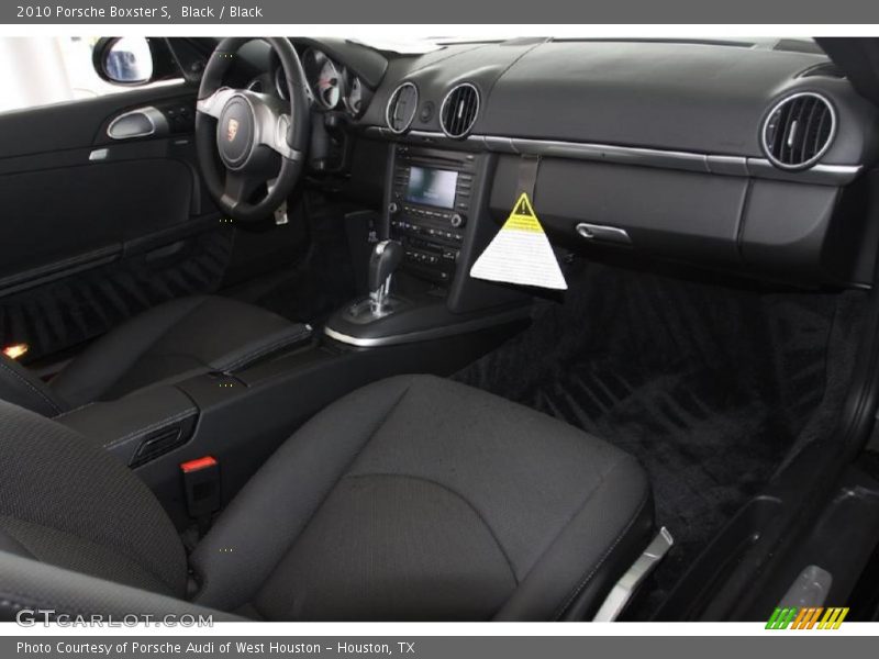 Black / Black 2010 Porsche Boxster S