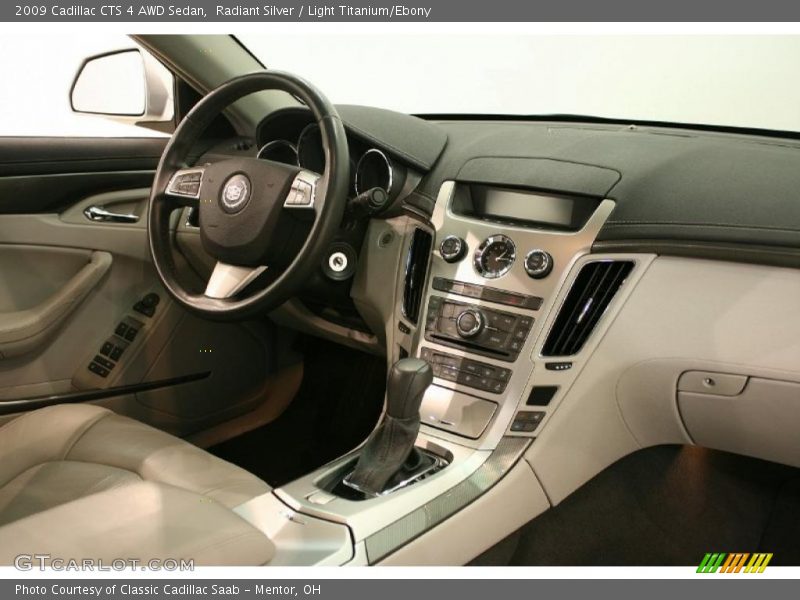 Radiant Silver / Light Titanium/Ebony 2009 Cadillac CTS 4 AWD Sedan