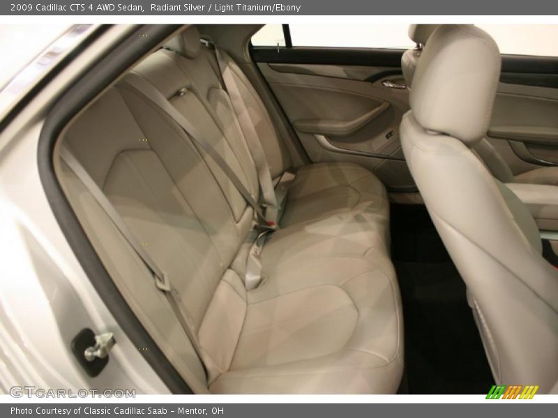 Radiant Silver / Light Titanium/Ebony 2009 Cadillac CTS 4 AWD Sedan