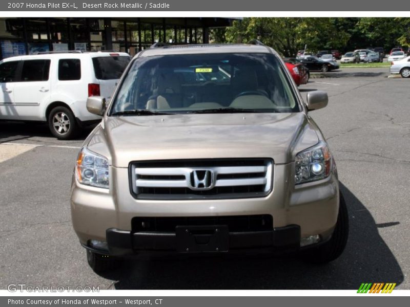 Desert Rock Metallic / Saddle 2007 Honda Pilot EX-L