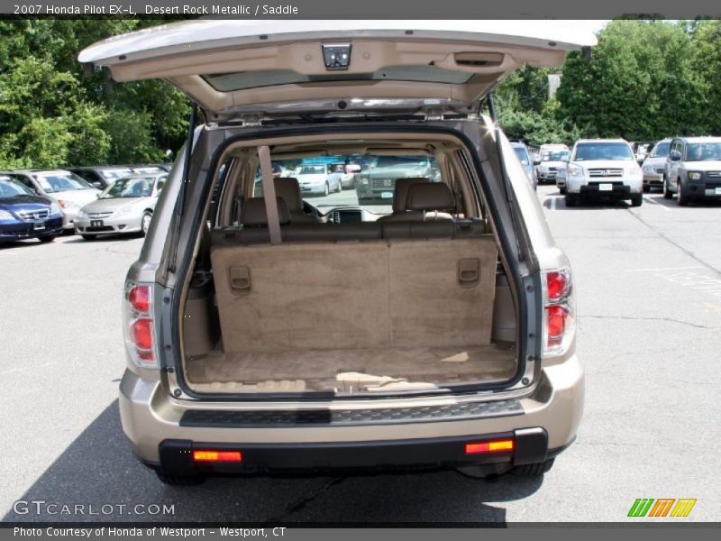 Desert Rock Metallic / Saddle 2007 Honda Pilot EX-L