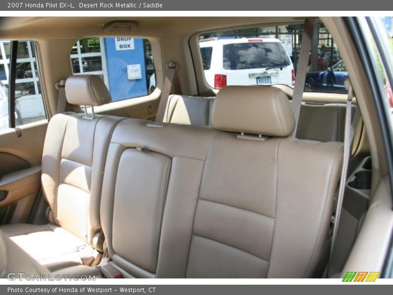 Desert Rock Metallic / Saddle 2007 Honda Pilot EX-L