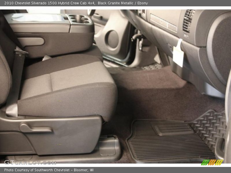 Black Granite Metallic / Ebony 2010 Chevrolet Silverado 1500 Hybrid Crew Cab 4x4