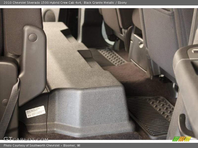 Black Granite Metallic / Ebony 2010 Chevrolet Silverado 1500 Hybrid Crew Cab 4x4