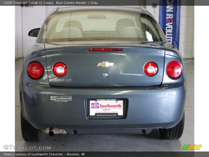 Blue Granite Metallic / Gray 2006 Chevrolet Cobalt LS Coupe