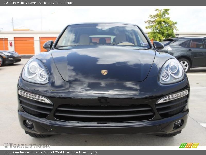 Black / Luxor Beige 2011 Porsche Cayenne S