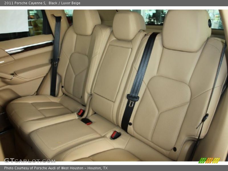 Black / Luxor Beige 2011 Porsche Cayenne S