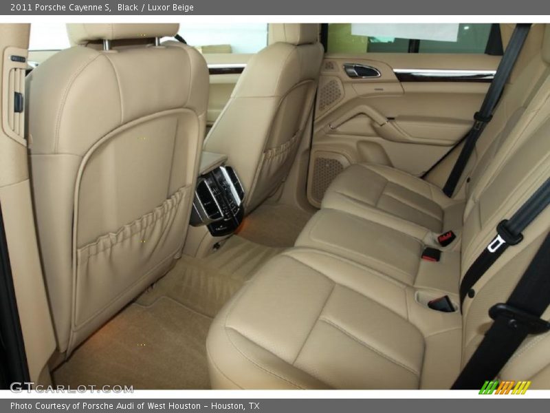 Black / Luxor Beige 2011 Porsche Cayenne S