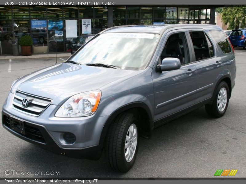 Pewter Pearl / Black 2005 Honda CR-V Special Edition 4WD