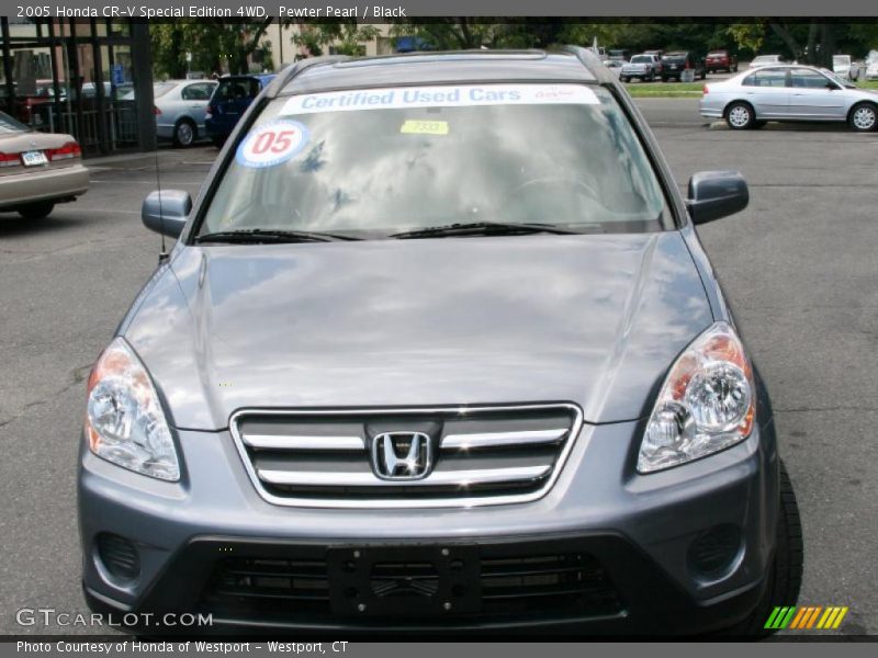 Pewter Pearl / Black 2005 Honda CR-V Special Edition 4WD