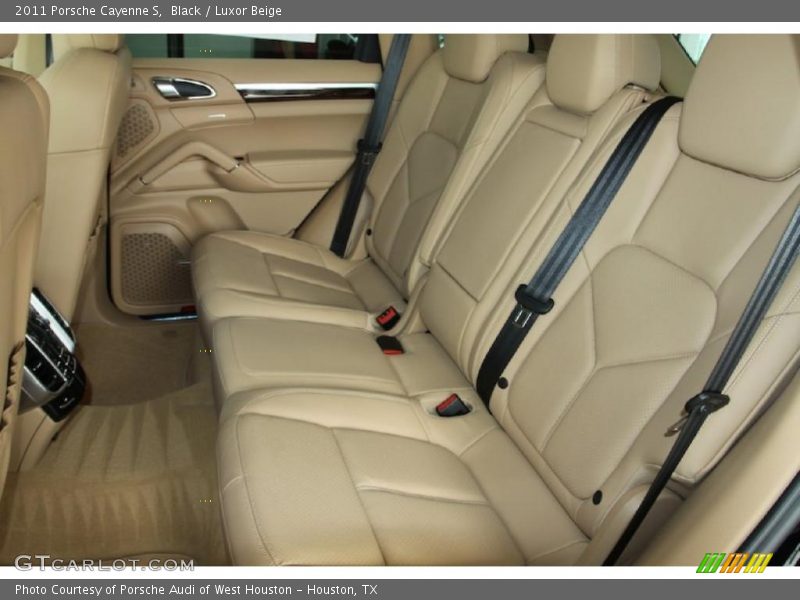 Black / Luxor Beige 2011 Porsche Cayenne S
