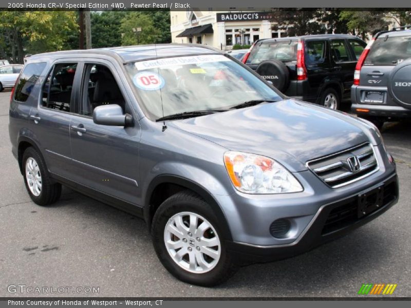 Pewter Pearl / Black 2005 Honda CR-V Special Edition 4WD