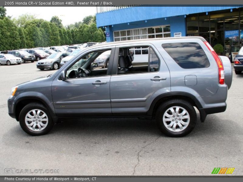 Pewter Pearl / Black 2005 Honda CR-V Special Edition 4WD