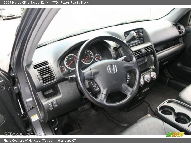 Pewter Pearl / Black 2005 Honda CR-V Special Edition 4WD