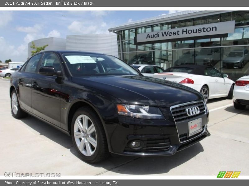Brilliant Black / Black 2011 Audi A4 2.0T Sedan