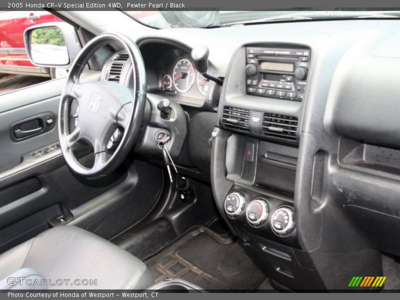 Pewter Pearl / Black 2005 Honda CR-V Special Edition 4WD