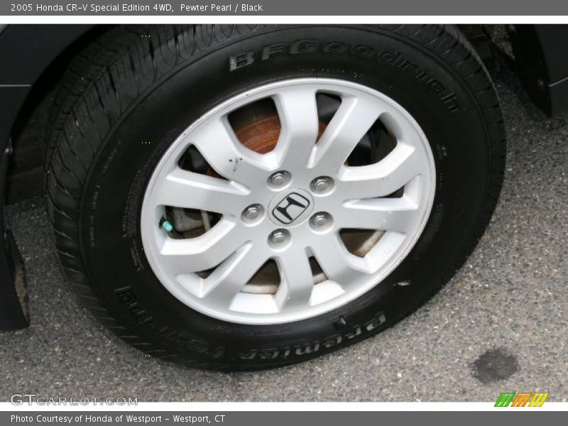 Pewter Pearl / Black 2005 Honda CR-V Special Edition 4WD
