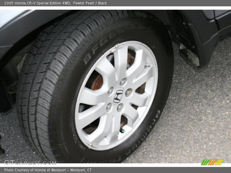 Pewter Pearl / Black 2005 Honda CR-V Special Edition 4WD
